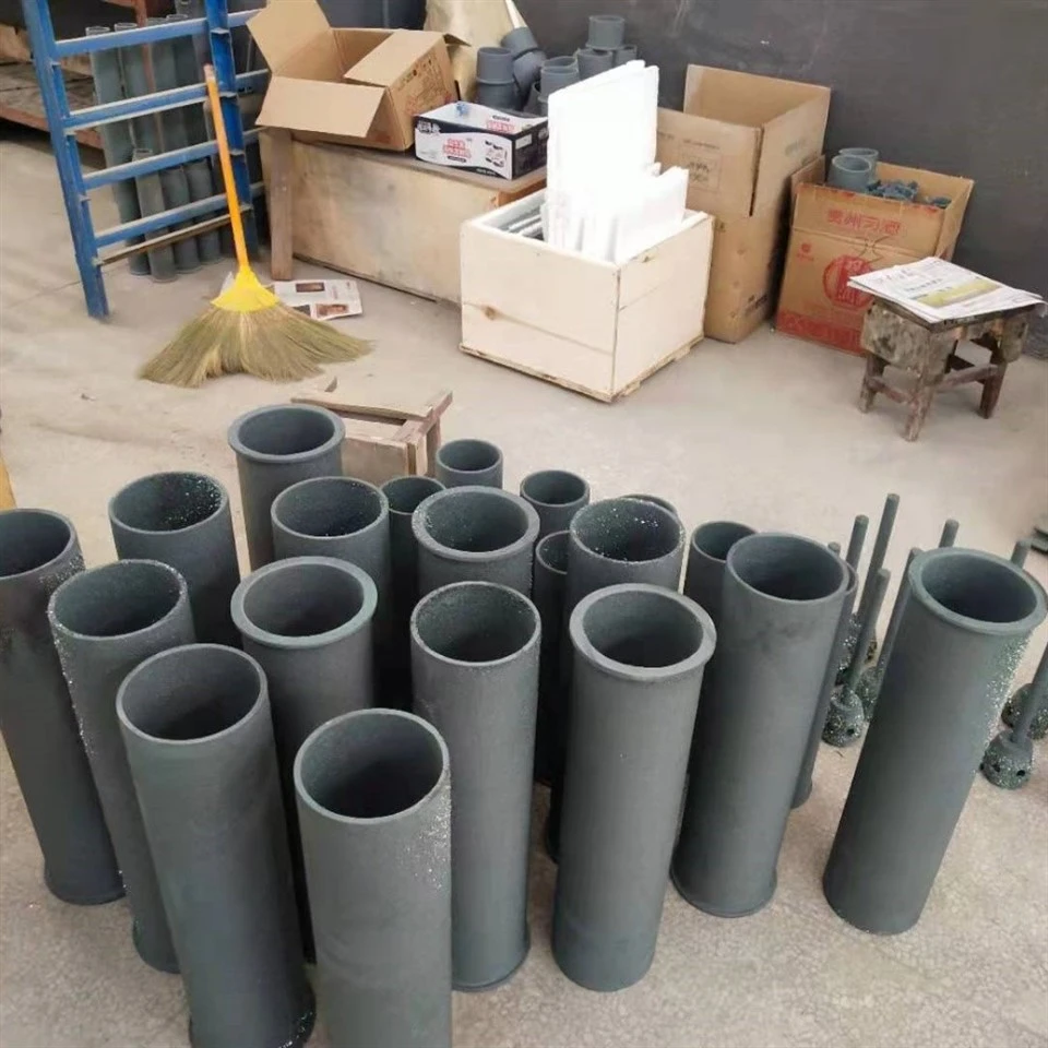 Recrystallized silicon carbide anti-wear bushing2